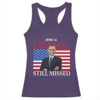 Obama Still Missed Racerback Tank Top Patriotic Tribute for June 14