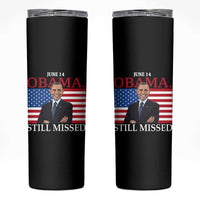 Obama Still Missed Skinny Tumbler Patriotic Tribute for June 14