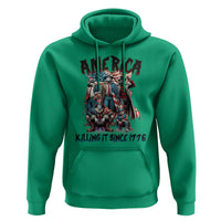 Patriotic Horror Mashup Hoodie America Killing It Since 1776