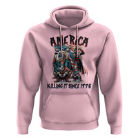 Patriotic Horror Mashup Hoodie America Killing It Since 1776