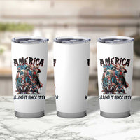 Patriotic Horror Mashup Tumbler Cup America Killing It Since 1776
