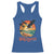 Gulf of America 2025 Bald Eagle Racerback Tank Top Vintage Patriotic Beach Sunset 4th Of July - Wonder Print Shop