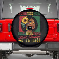 Juneteenth 1865 Black Freedom Celebration Spare Tire Cover Afrocentric Pride Melanin Girl