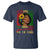 Juneteenth 1865 Black Freedom Celebration T Shirt Afrocentric Pride Melanin Girl