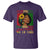 Juneteenth 1865 Black Freedom Celebration T Shirt Afrocentric Pride Melanin Girl