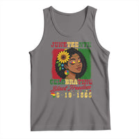 Juneteenth 1865 Black Freedom Celebration Tank Top Afrocentric Pride Melanin Girl