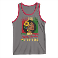 Juneteenth 1865 Black Freedom Celebration Tank Top Afrocentric Pride Melanin Girl