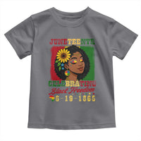 Juneteenth 1865 Black Freedom Celebration Toddler T Shirt Afrocentric Pride Melanin Girl