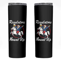Funny Founding Father Patriotic Drinking Skinny Tumbler Regulators Mount Up 4th of July - Wonder Print Shop