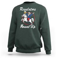 Funny Founding Father Patriotic Drinking Sweatshirt Regulators Mount Up 4th of July - Wonder Print Shop