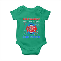 Fireworks Safety Director Baby Onesie I Run You Run Funny 4th of July Patriotic - Wonder Print Shop