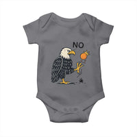 Bald Eagle No Kings In America Baby Onesie No Orange We The People Patriotic Political Statement - Wonder Print Shop