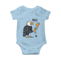 Bald Eagle No Kings In America Baby Onesie No Orange We The People Patriotic Political Statement - Wonder Print Shop
