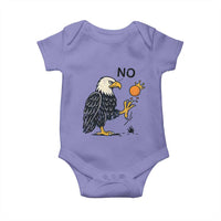 Bald Eagle No Kings In America Baby Onesie No Orange We The People Patriotic Political Statement - Wonder Print Shop