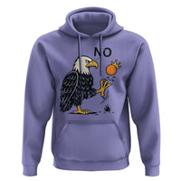 Bald Eagle No Kings In America Hoodie No Orange We The People Patriotic Political Statement - Wonder Print Shop