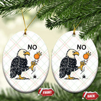Bald Eagle No Kings In America Ceramic Ornament No Orange We The People Patriotic Political Statement - Wonder Print Shop
