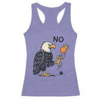 Bald Eagle No Kings In America Racerback Tank Top No Orange We The People Patriotic Political Statement - Wonder Print Shop