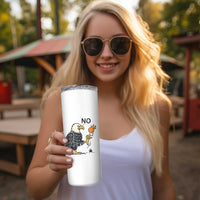 Bald Eagle No Kings In America Skinny Tumbler No Orange We The People Patriotic Political Statement - Wonder Print Shop