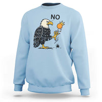 Bald Eagle No Kings In America Sweatshirt No Orange We The People Patriotic Political Statement - Wonder Print Shop