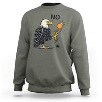 Bald Eagle No Kings In America Sweatshirt No Orange We The People Patriotic Political Statement - Wonder Print Shop