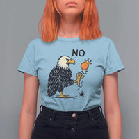 Bald Eagle No Kings In America T Shirt For Women No Orange We The People Patriotic Political Statement - Wonder Print Shop