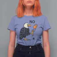 Bald Eagle No Kings In America T Shirt For Women No Orange We The People Patriotic Political Statement - Wonder Print Shop
