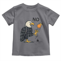 Bald Eagle No Kings In America Toddler T Shirt No Orange We The People Patriotic Political Statement - Wonder Print Shop