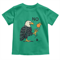 Bald Eagle No Kings In America Toddler T Shirt No Orange We The People Patriotic Political Statement - Wonder Print Shop