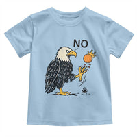 Bald Eagle No Kings In America Toddler T Shirt No Orange We The People Patriotic Political Statement - Wonder Print Shop