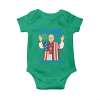 Da Pope Funny 4th of July Baby Onesie Red White and Holy Patriotic Catholic - Wonder Print Shop