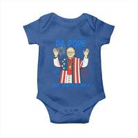 Da Pope Funny 4th of July Baby Onesie Red White and Holy Patriotic Catholic - Wonder Print Shop