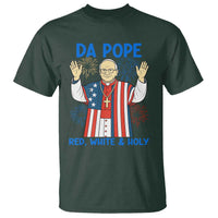 Da Pope Funny 4th of July T Shirt Red White and Holy Patriotic Catholic - Wonder Print Shop