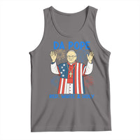 Da Pope Funny 4th of July Tank Top Red White and Holy Patriotic Catholic - Wonder Print Shop