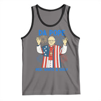 Da Pope Funny 4th of July Tank Top Red White and Holy Patriotic Catholic - Wonder Print Shop