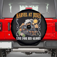 Summer VBS 2025 Spare Tire Cover Marvel at Jesus Live for His Glory Christian Bible Camp