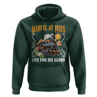 Summer VBS 2025 Hoodie Marvel at Jesus Live for His Glory Christian Bible Camp