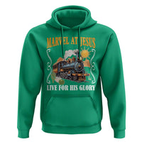 Summer VBS 2025 Hoodie Marvel at Jesus Live for His Glory Christian Bible Camp