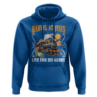 Summer VBS 2025 Hoodie Marvel at Jesus Live for His Glory Christian Bible Camp