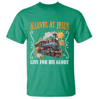 Summer VBS 2025 T Shirt Marvel at Jesus Live for His Glory Christian Bible Camp