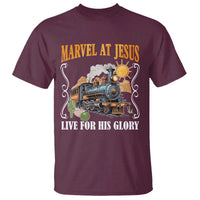 Summer VBS 2025 T Shirt Marvel at Jesus Live for His Glory Christian Bible Camp