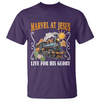 Summer VBS 2025 T Shirt Marvel at Jesus Live for His Glory Christian Bible Camp
