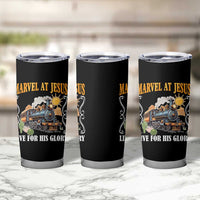 Summer VBS 2025 Tumbler Cup Marvel at Jesus Live for His Glory Christian Bible Camp