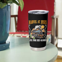 Summer VBS 2025 Tumbler Cup Marvel at Jesus Live for His Glory Christian Bible Camp