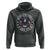 No Kings in America Patriotic Eagle Hoodie Since 1776 4th of July USA Independence Day