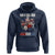God Bless America Hoodie US Flag Christian Cross Religious Faith - Wonder Print Shop