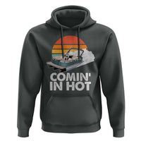 Summer Vibe Hoodie Comin' In Hot Poontoon Boat - Wonder Print Shop