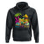 Tropical Summer Vibe Hoodie Peace Love Beach - Wonder Print Shop