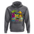 Tropical Summer Vibe Hoodie Peace Love Beach - Wonder Print Shop