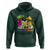 Tropical Summer Vibe Hoodie Peace Love Beach - Wonder Print Shop