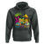 Tropical Summer Vibe Hoodie Peace Love Beach - Wonder Print Shop
